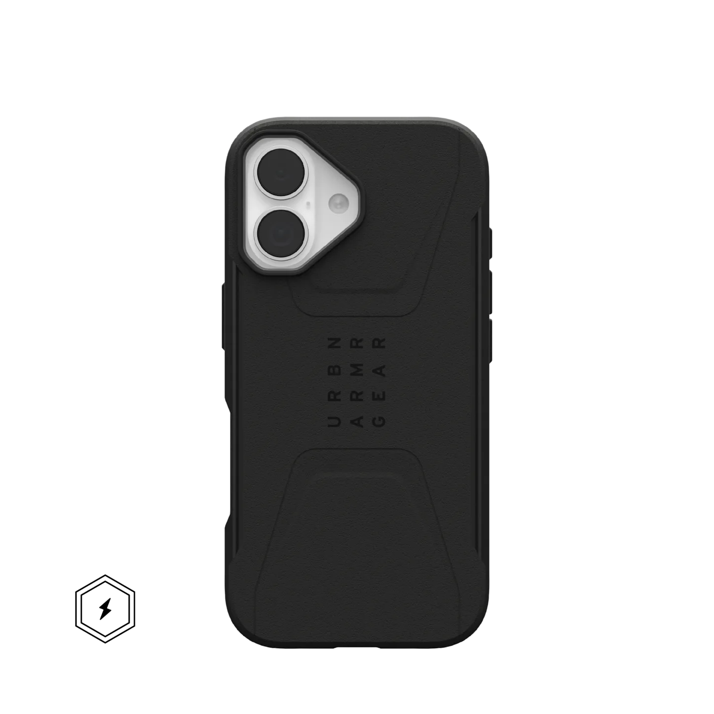 Чохол UAG для iPhone 17, Civilian MagSafe, Black