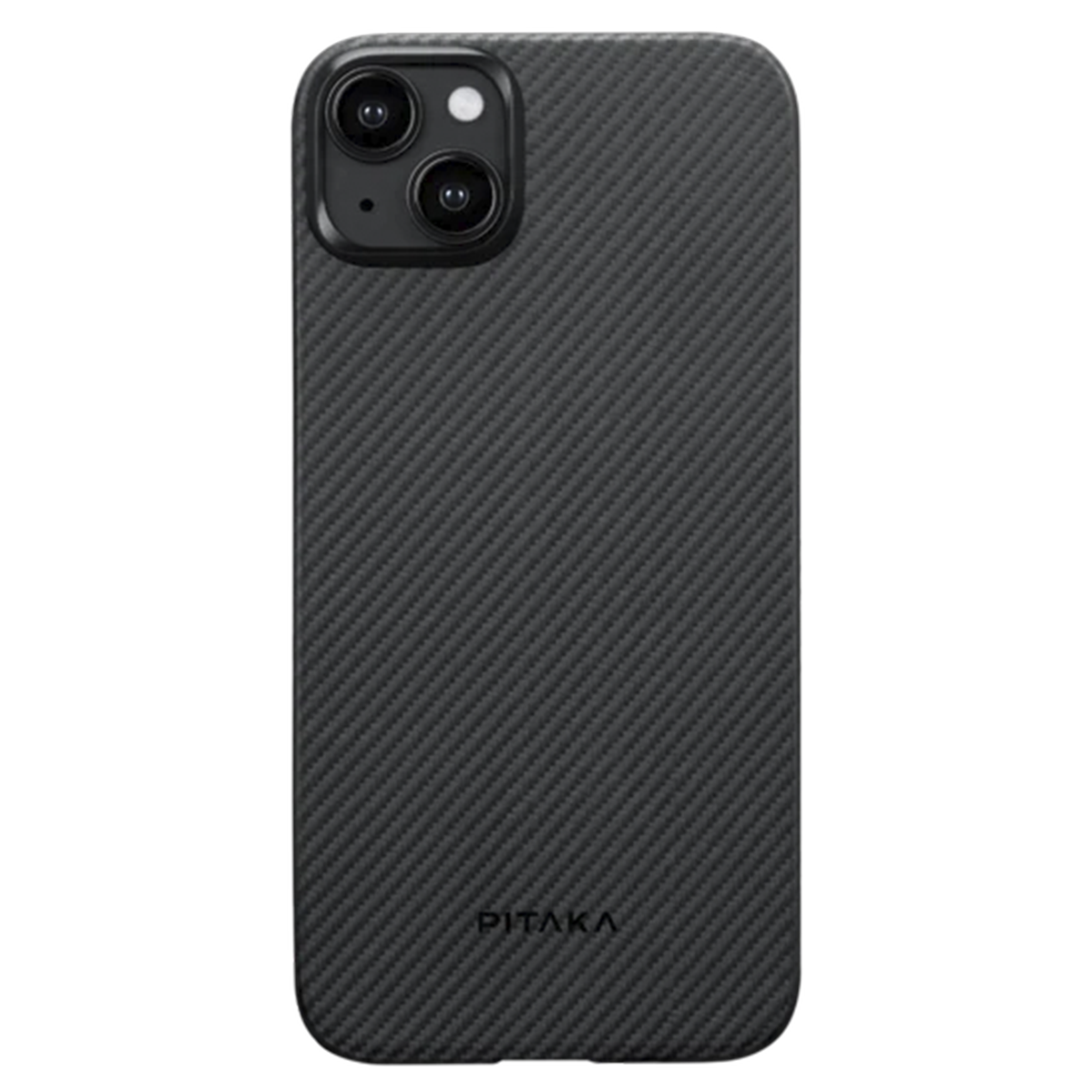 Чохол Pitaka MagEZ Case 4 Twill 600D Black/Grey for iPhone 15 (KI1501A)