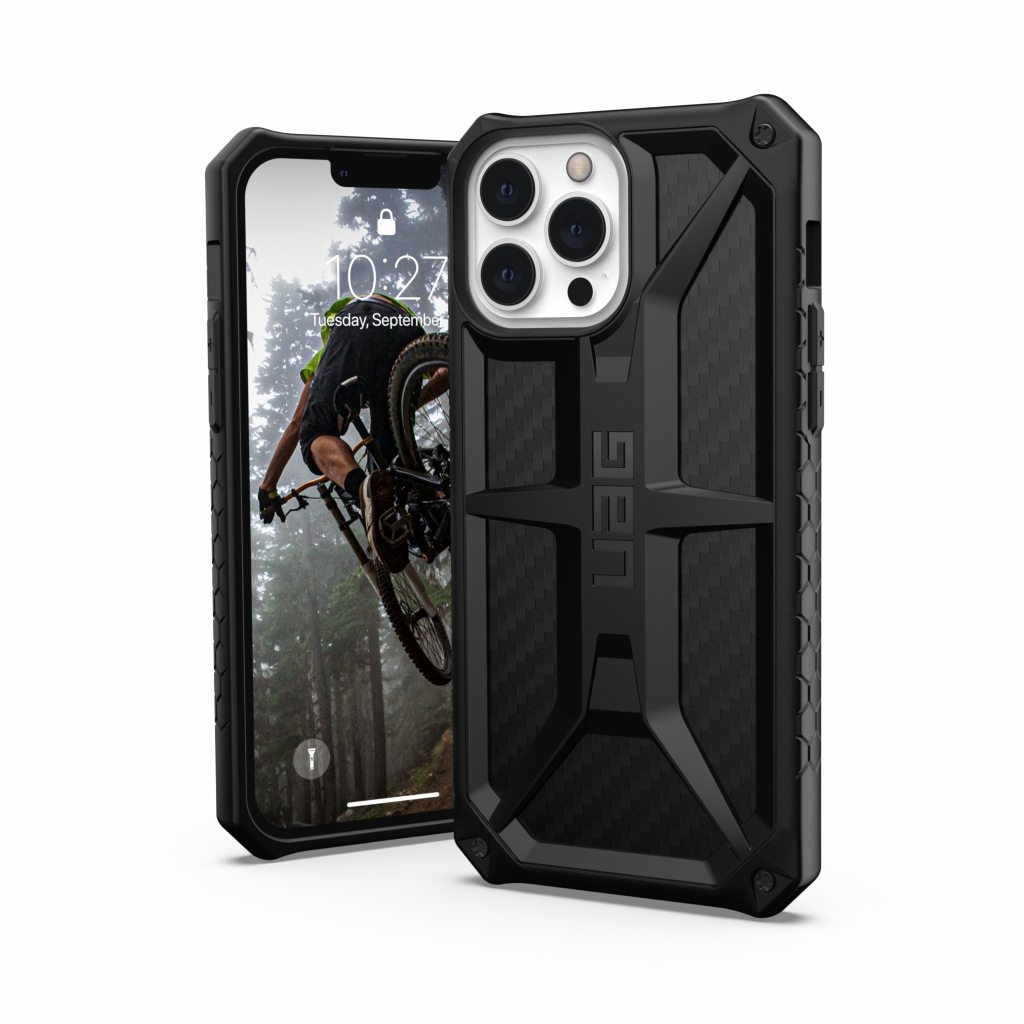 Чохол UAG для Apple iPhone 13 Monarch, Carbon Fiber