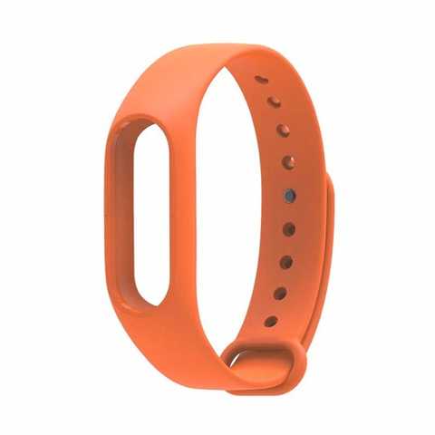 Силіконовий ремінець для Xiaomi Mi Band 2 - Orange