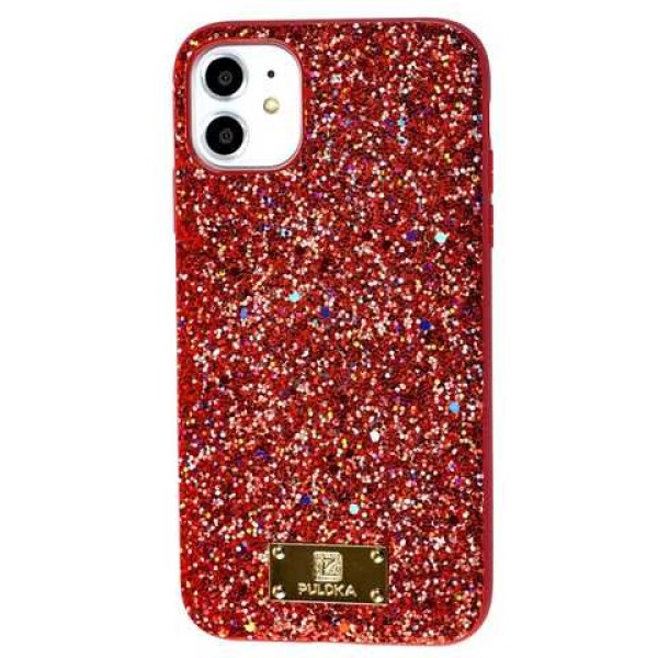 Чохол PULOKA Macaroon for iPhone 12/12 Pro (червоний)