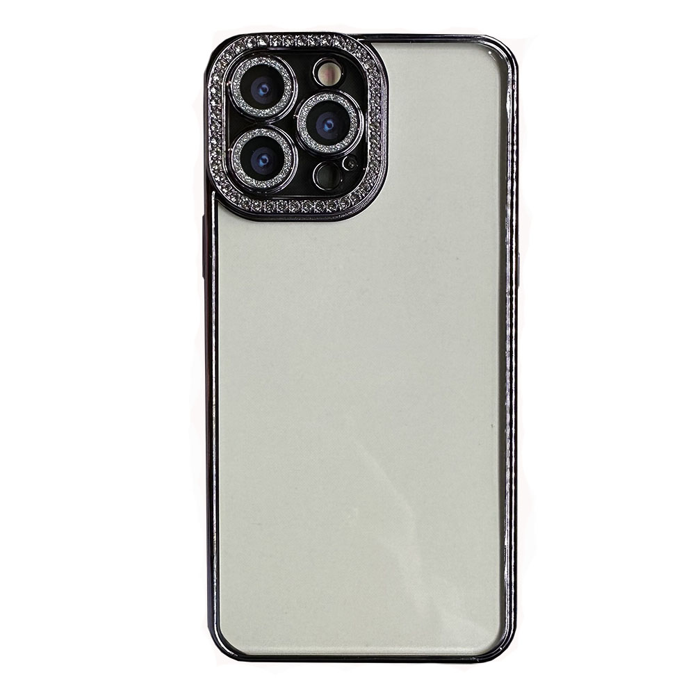 Чохол MaiKai Diamond Camera для iPhone 13 (сірий)