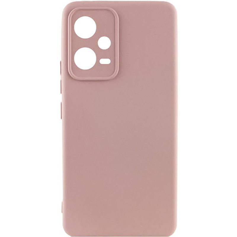 Чохол Silicone Cover Lakshmi Full Camera (A) для Xiaomi Poco X5 5G/Note 12 5G (Рожевий/Pink Sand)