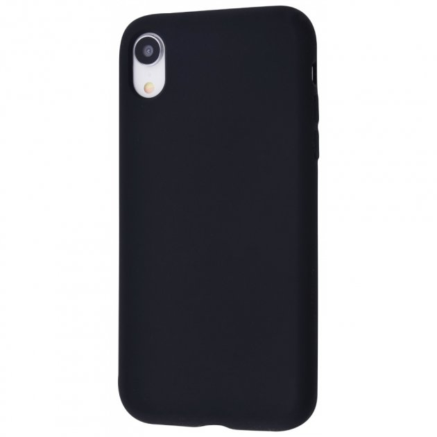 Чохол WAVE Full Silicone Cover iPhone Xr (black)