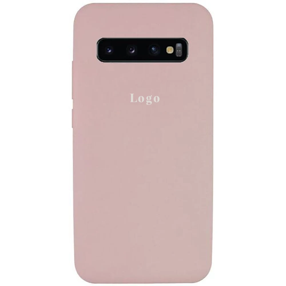 Чохол Silicone Case для Samsung G975 (S10 Plus) - Pink Sand