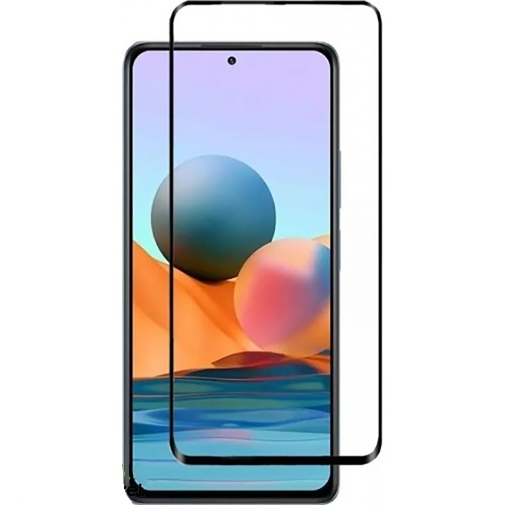 Захисне Скло MaiKai 3D Amazing Full Glass для Xiaomi Redmi Note 10 Pro 5G/Poco X3 GT (Black)