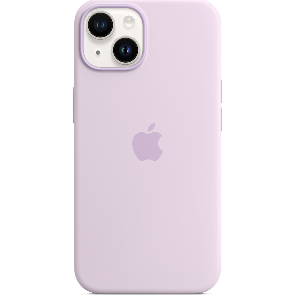 Чохол MaiKai Silicone Case with MagSafe для iPhone 14 Lilac (OEM)