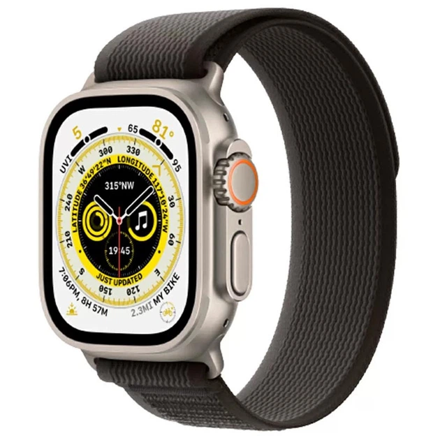 Ремінець Hoco WA14 Original series для Apple watch (38/40/41mm) (Black with Gray)