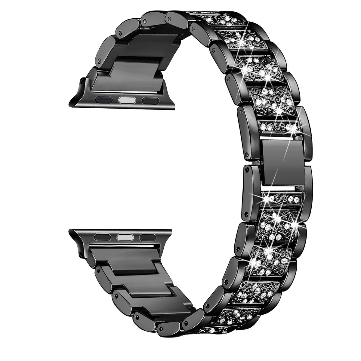 Ремінець Luxury Bracelet для Apple Watch 42/44/45mm - Black