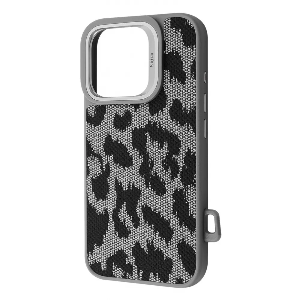 Чохол Kajsa Glamorus Collection with Magnetic Ring iPhone 16 Pro Max (срібний)