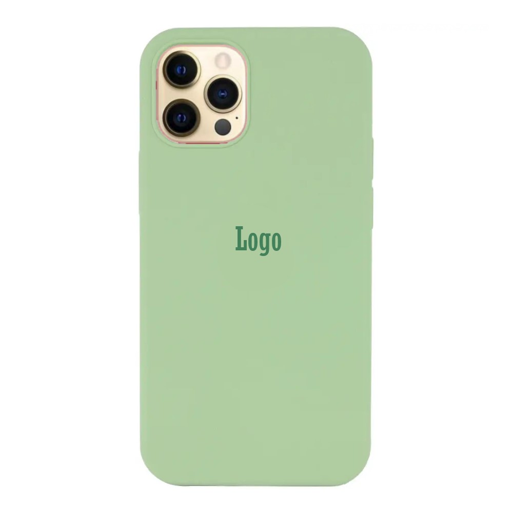 Чохол Silicone Case Full Camera Protective (AA) iPhone 13 Pro (mint)