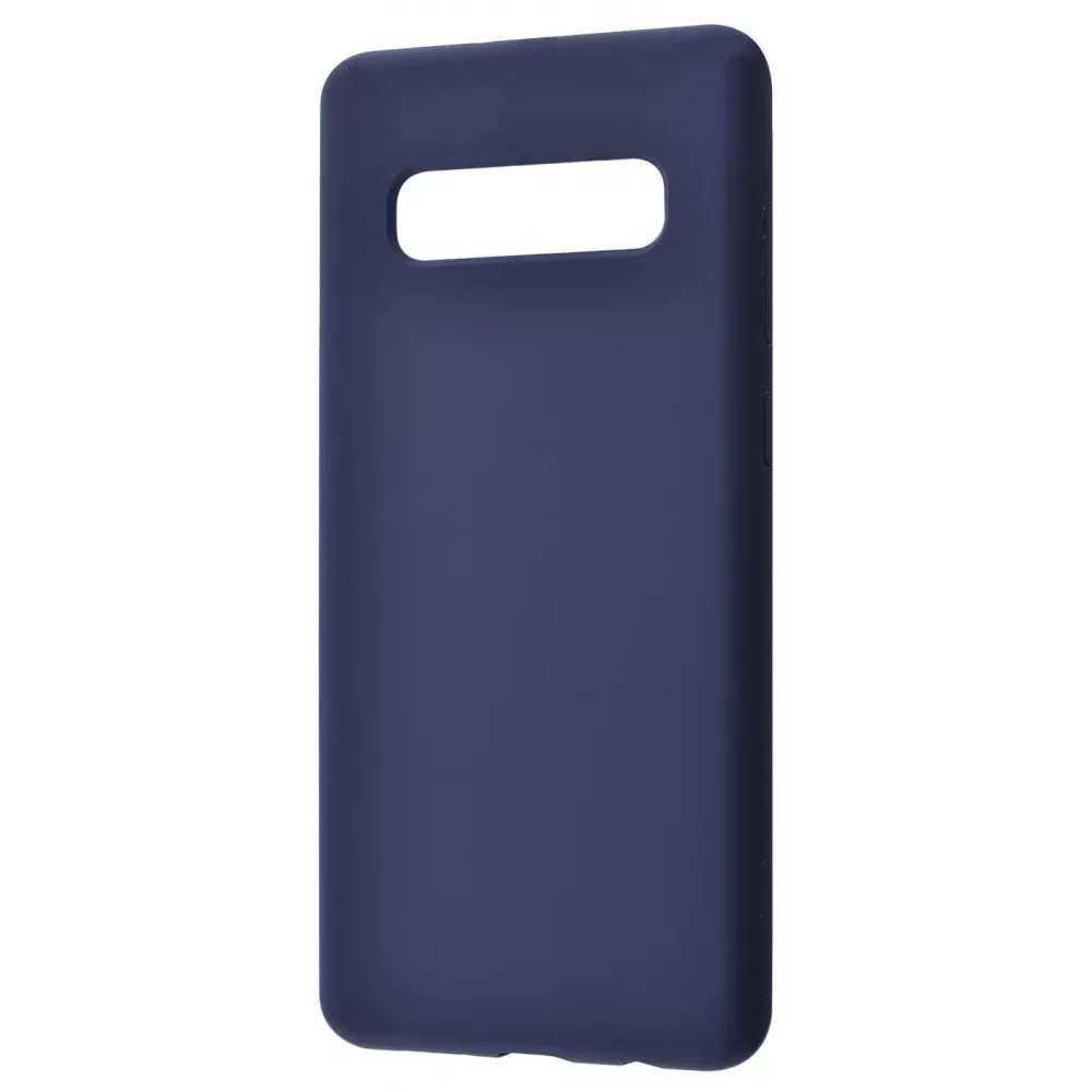 Чохол WAVE Full Silicone Cover Samsung Galaxy S10 Plus (G975F) (темно-синій)