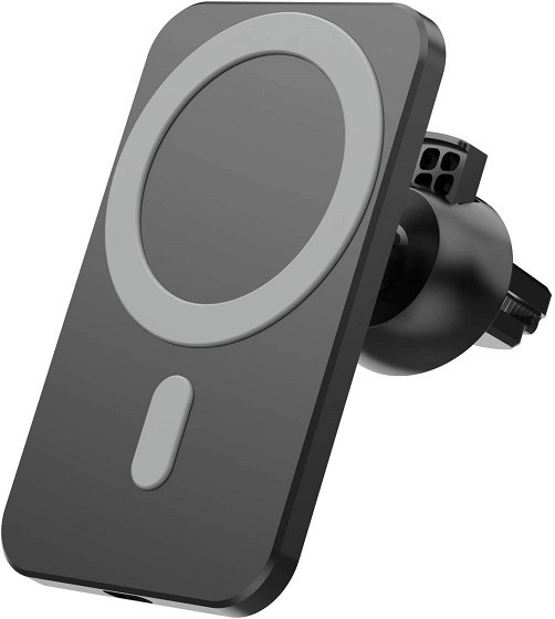 Автотримач Amaztec Magnetic 15W Wireless Car Charger/Phone Holder