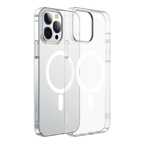 Чохол Baseus Crystal Magnetic для iPhone 13 Pro - Clear