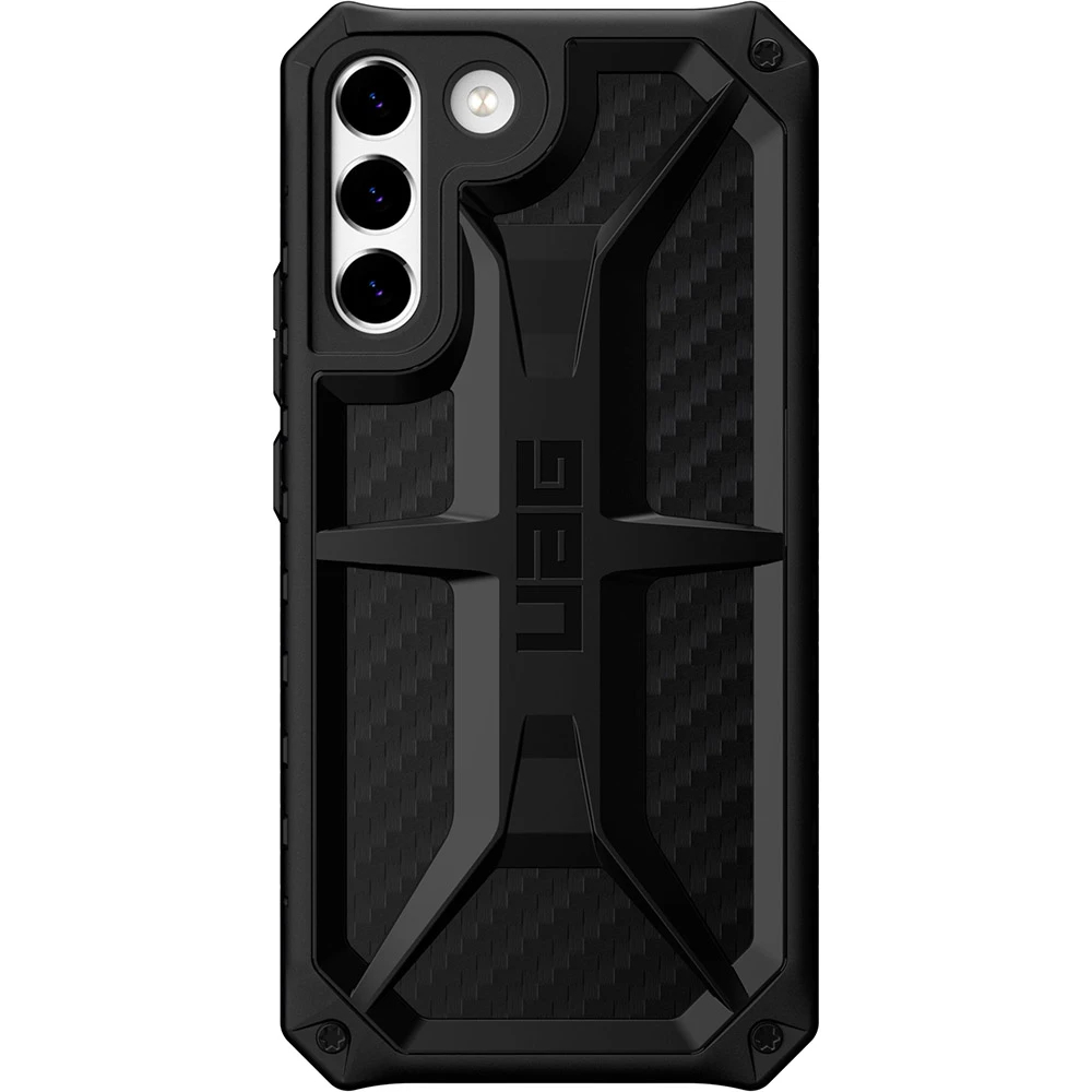 Чохол UAG для Samsung Galaxy S22+ Monarch, Carbon Fiber