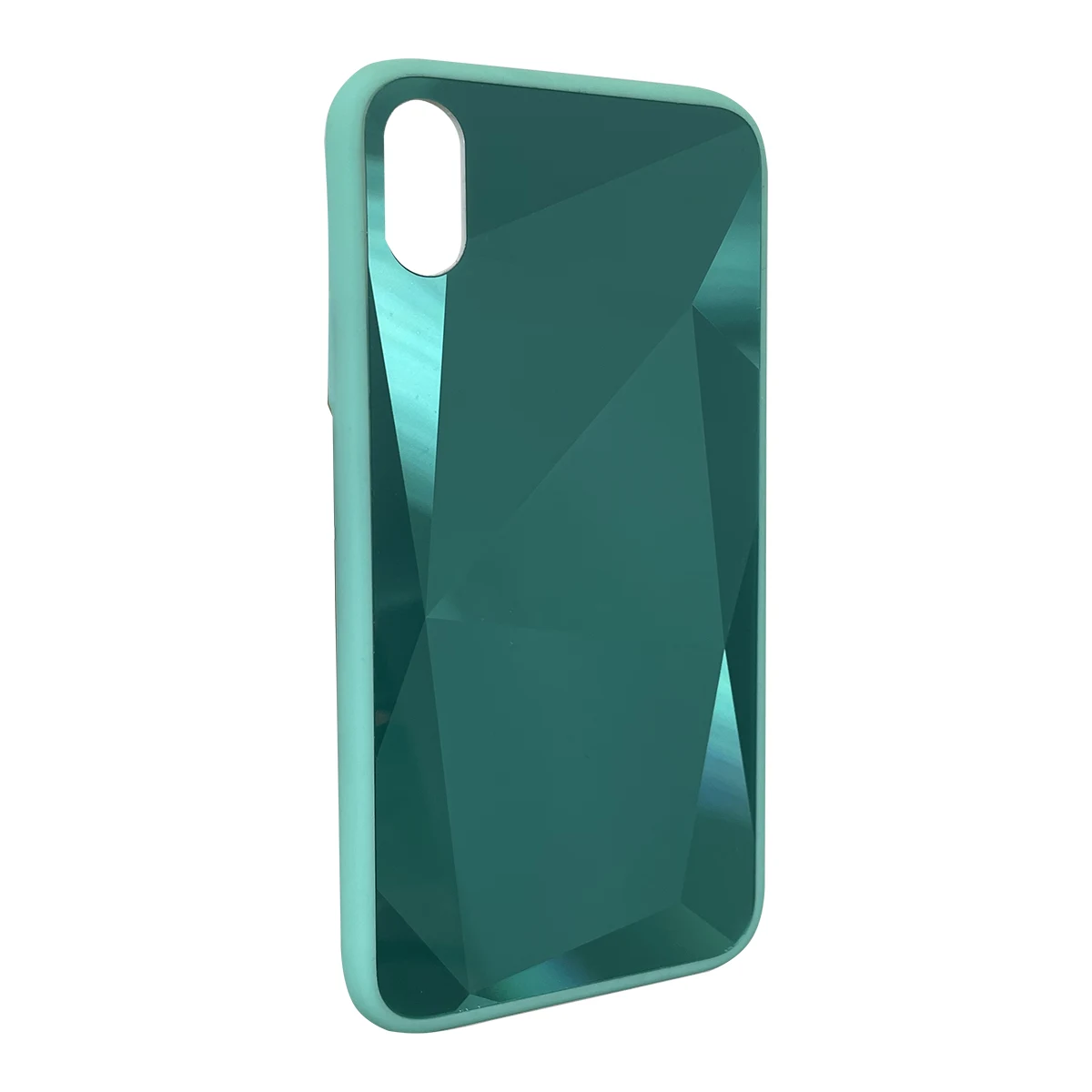 Чохол 3D Prism Holographic Case for iPhone X/Xs - Turquoise