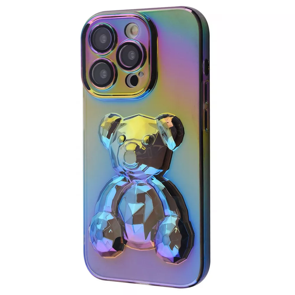 Чохол Teady Bear Case iPhone 14 Pro Max (градієнт)