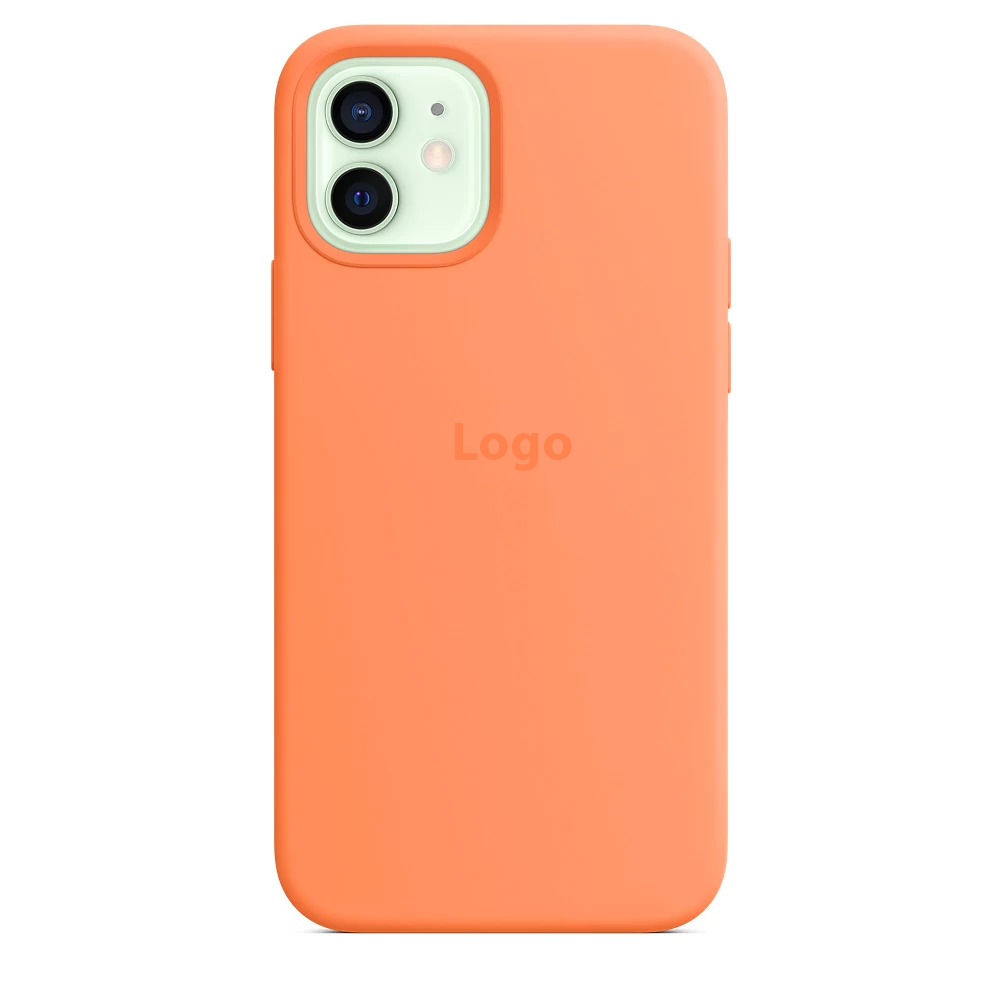 Чохол MaiKai Silicone для iPhone 12/12 Pro - Papaya