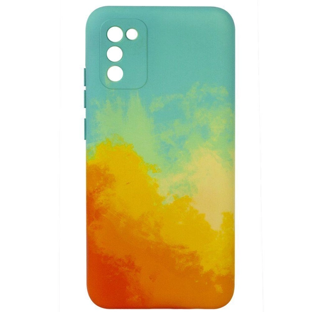 Чохол MiaMi Mix Color for Samsung A025 (A02S-2021) - Orange - Blue