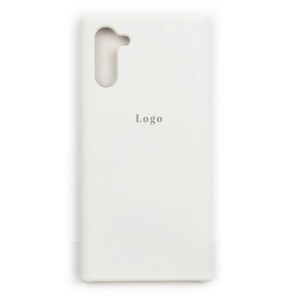 Чохол Silicone Case для Samsung Note 10 - White