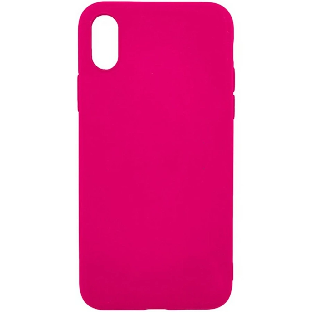 Чохол TPU Matte for iPhone X (rose red)