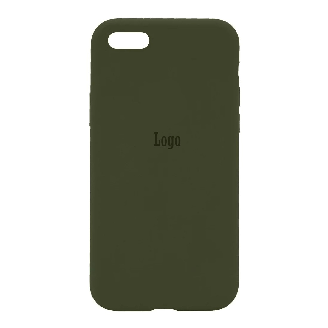 Чохол Silicone Case Full Protective (AA) для Apple iPhone 7 / 8 / SE (2020) (Dark Olive)