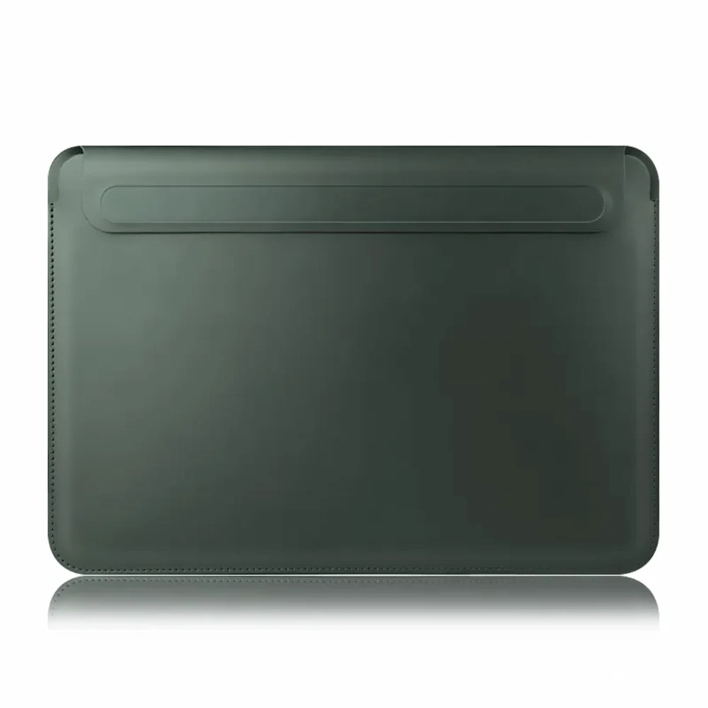 Чохол MaiKai Leather Sleeve для MacBook Pro 13,3/Air 13 2018-2020 (Dark Green)