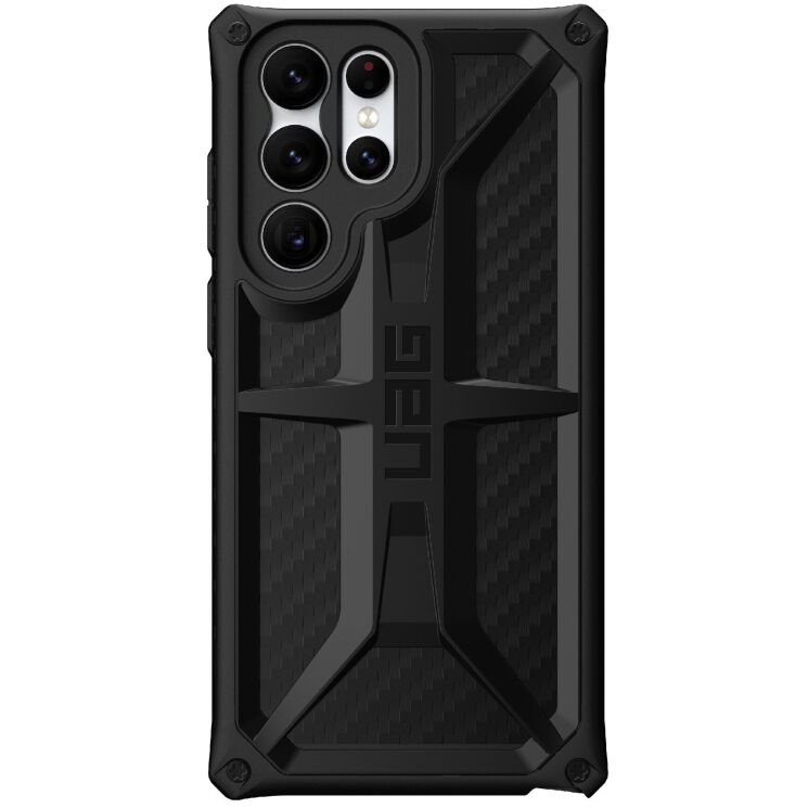 Чохол UAG для Samsung Galaxy S22 Ultra Monarch, Carbon Fiber