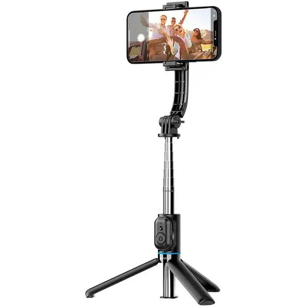 Трипод Wiwu Detachable Tripod Selfie Stick, Black (Wi-SE001)