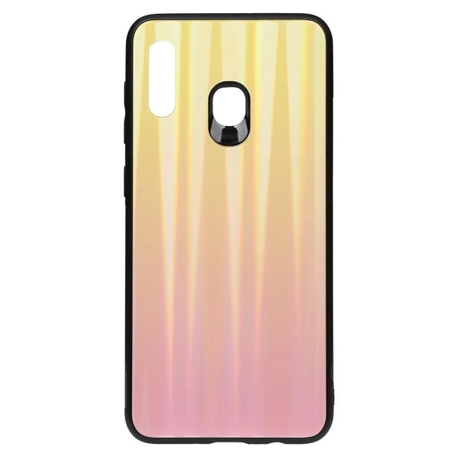 Чохол Aurora Glass Case for Samsung A20/A30 Pink