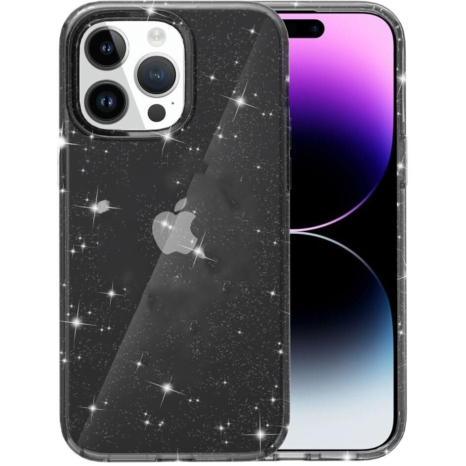 Чохол MaiKai Glitter Case для iPhone 14 (Black)