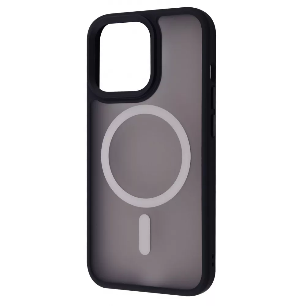 Чохол MaiKai Matte Colorful Case with MagSafe iPhone 12 (Black)