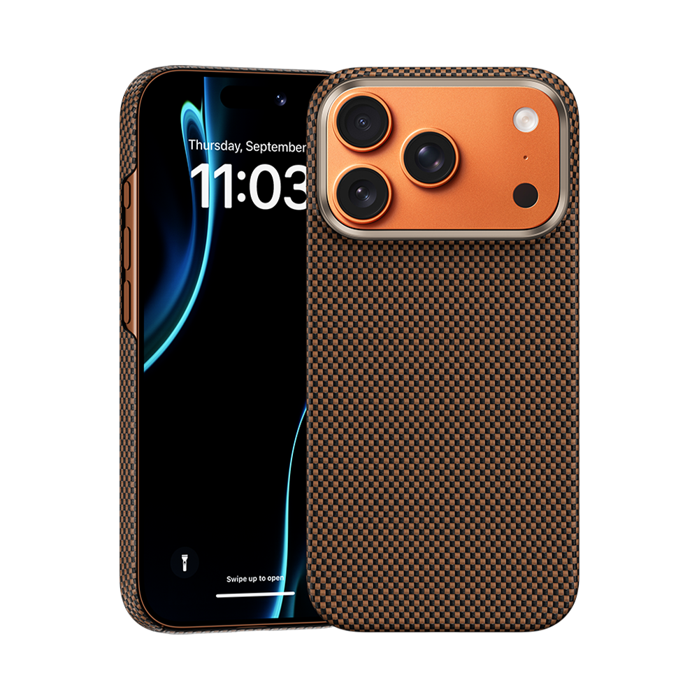 Чохол Benks Armor Tint (1000D) Kevlar Case for iPhone 17 Pro Max with MagSafe Gold