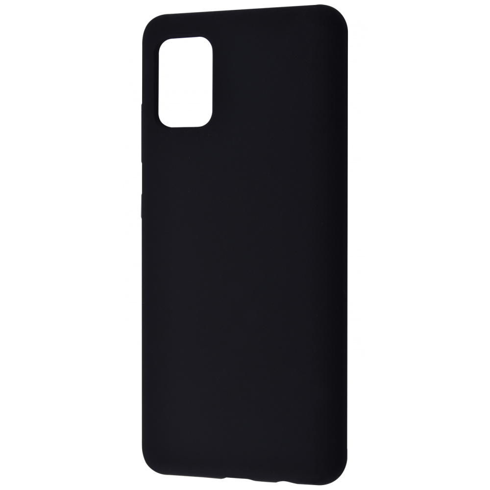 Чохол WAVE Full Silicone Cover Samsung Galaxy A51 (A515F) (чорний)