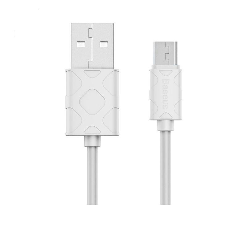 Кабель Baseus Yaven Micro USB 1M White (CALUN-01)