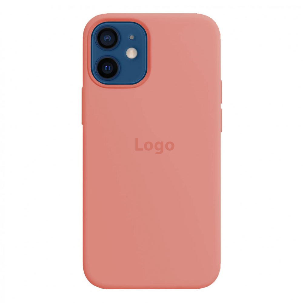 Чохол MaiKai Silicone для iPhone 12 Mini (Begonia Red)