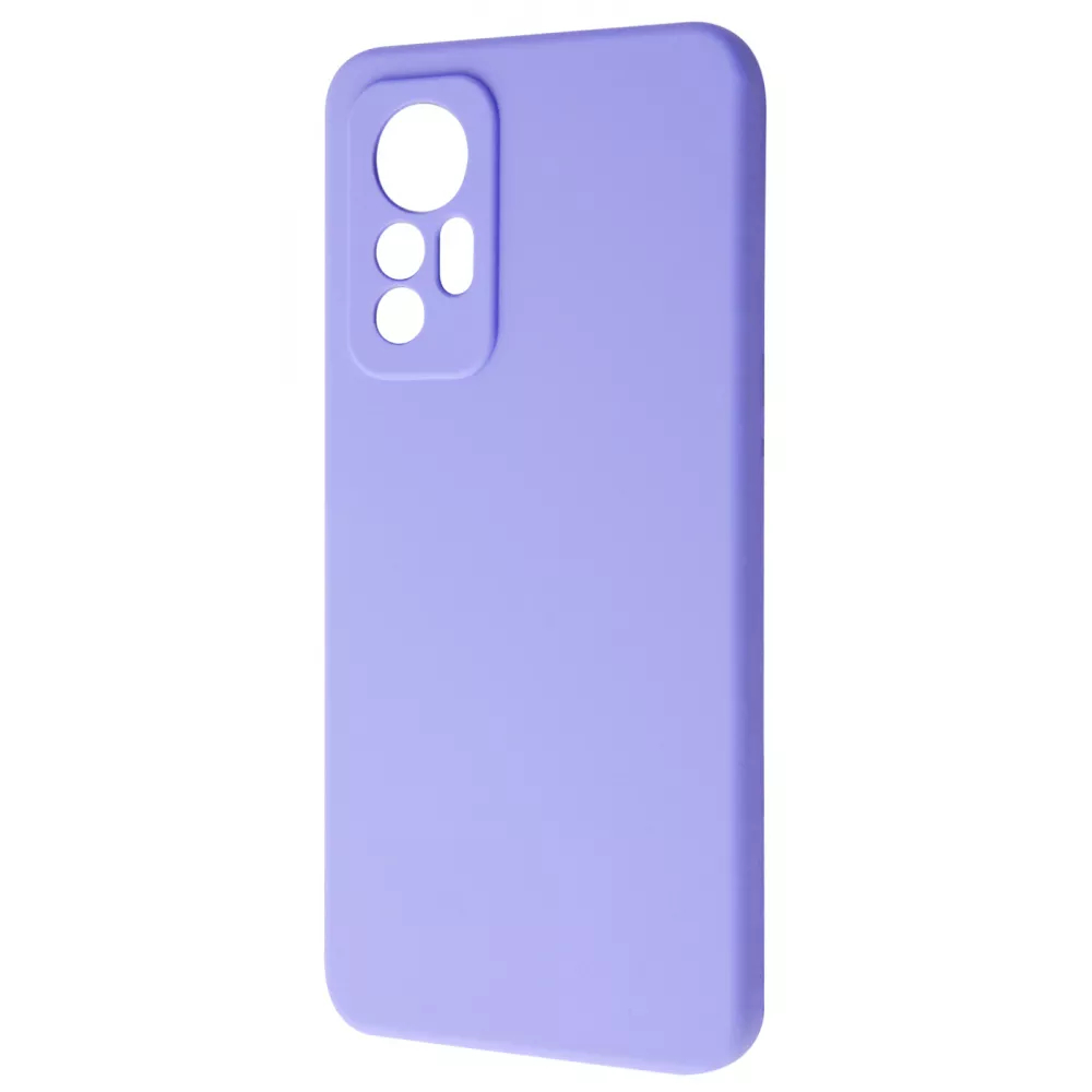 Чохол WAVE Full Silicone Cover Xiaomi 12 Lite (світло-фіолетовий)