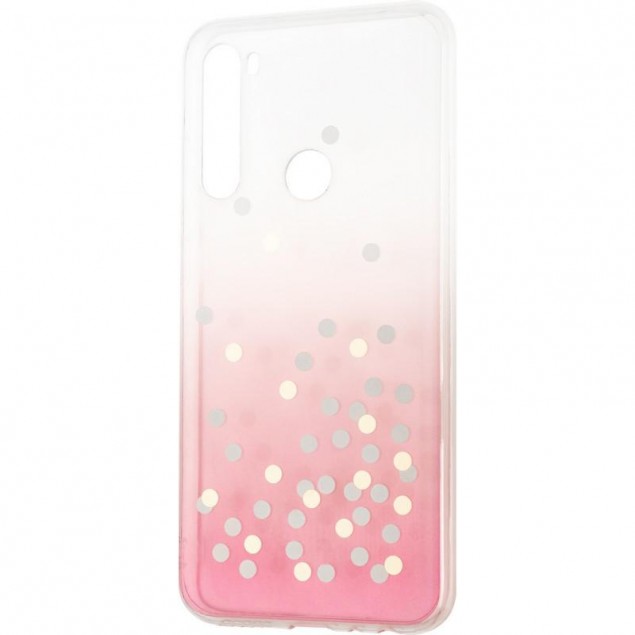 Чохол силіконовий Cristal Shine for Xiaomi Redmi Note 8T Pink