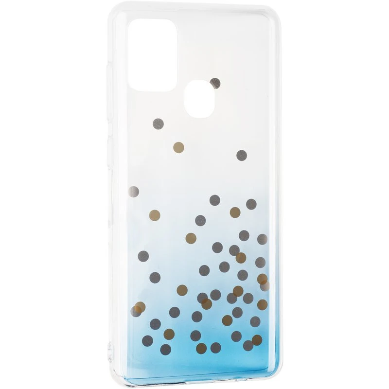 Чохол Crystal Shine Case for Samsung A217 (A21s) Blue