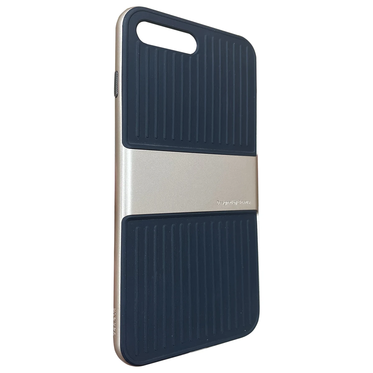Чохол Glass case Ambre для iPhone 7 Plus/8 Plus - Black/Gold