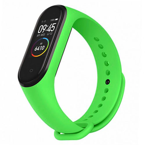 Силіконовий ремінець для Xiaomi Mi Band 3/4 - Green