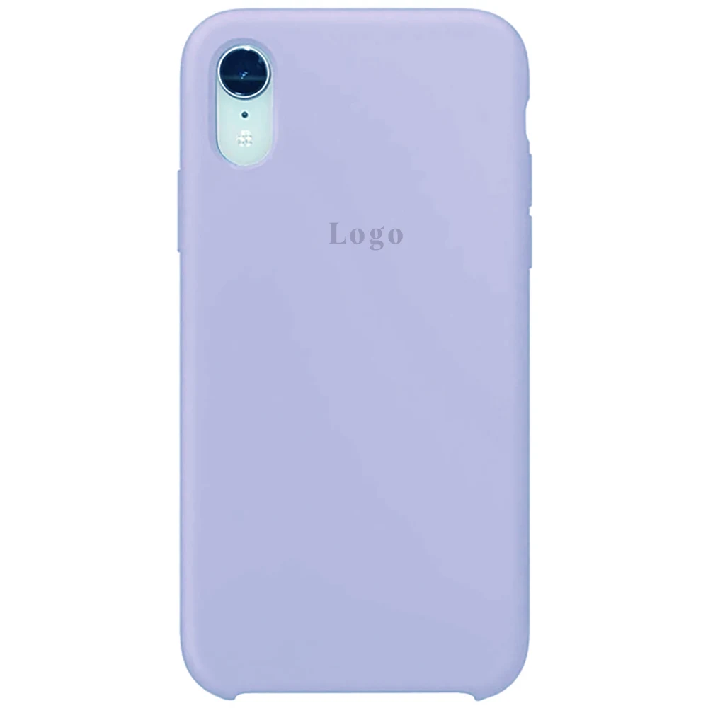 Чохол MaiKai Silicone для iPhone Xr - Lavender