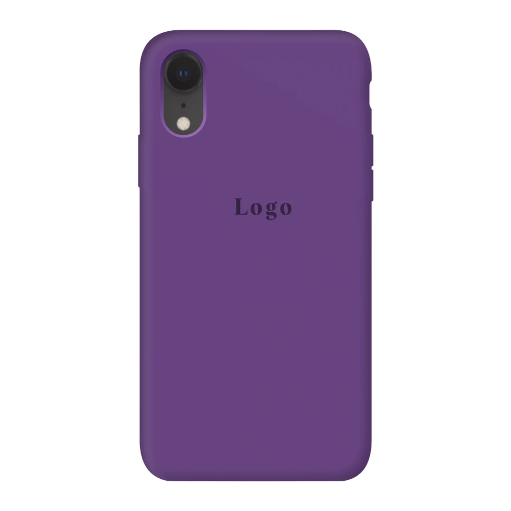 Чохол MaiKai Silicone для iPhone Xr - Deep Purple