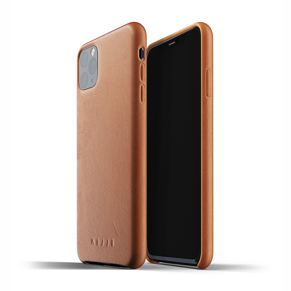 Чохол шкіряний MUJJO для iPhone 11 Pro Max Full Leather, Tan