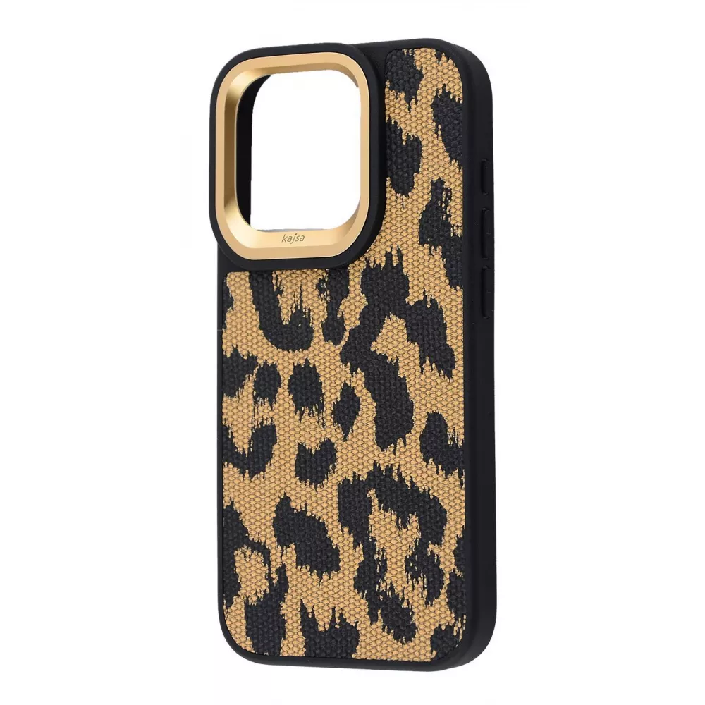 Чохол Kajsa Glamorus Collection iPhone 15 (золотий)