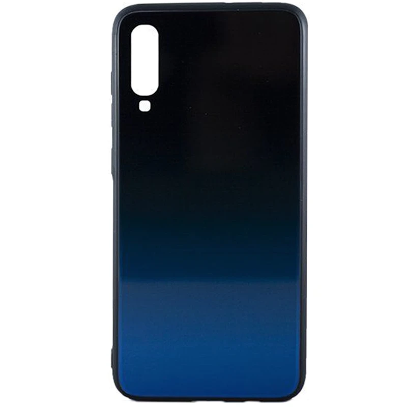 Чохол MiaMi Glass Case Gradient для Samsung A70 (A705) - Blue Abyss