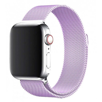 Ремінець MaiKai Milanese Loop Band для Apple Watch 42/44mm - Lilac Cream