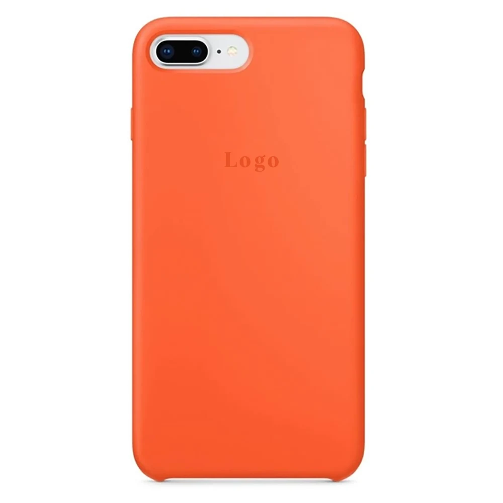 Чохол MaiKai Silicone для iPhone 7 Plus/8 Plus - Orange