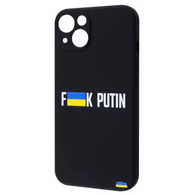 Чохол WAVE Ukraine Edition Case iPhone 13 (f2ck путін)