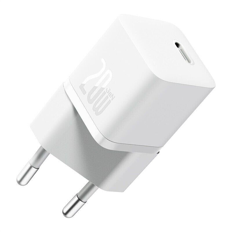 МЗП Baseus GaN5 Mini Fast Charger 20W (Type-C) (білий)